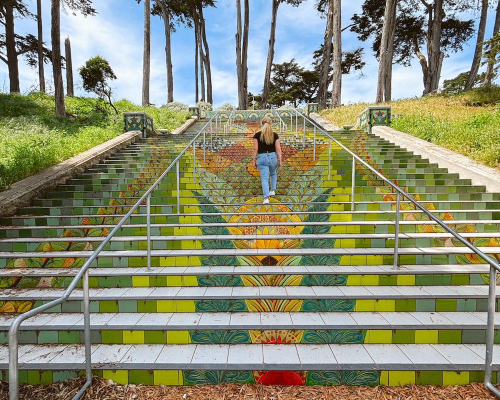 The Mosaic Stairs in San Francisco - Carrie Green-Zinn